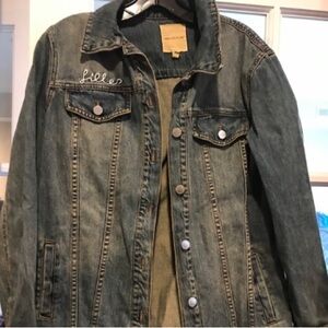Embroidered Denim Jacket